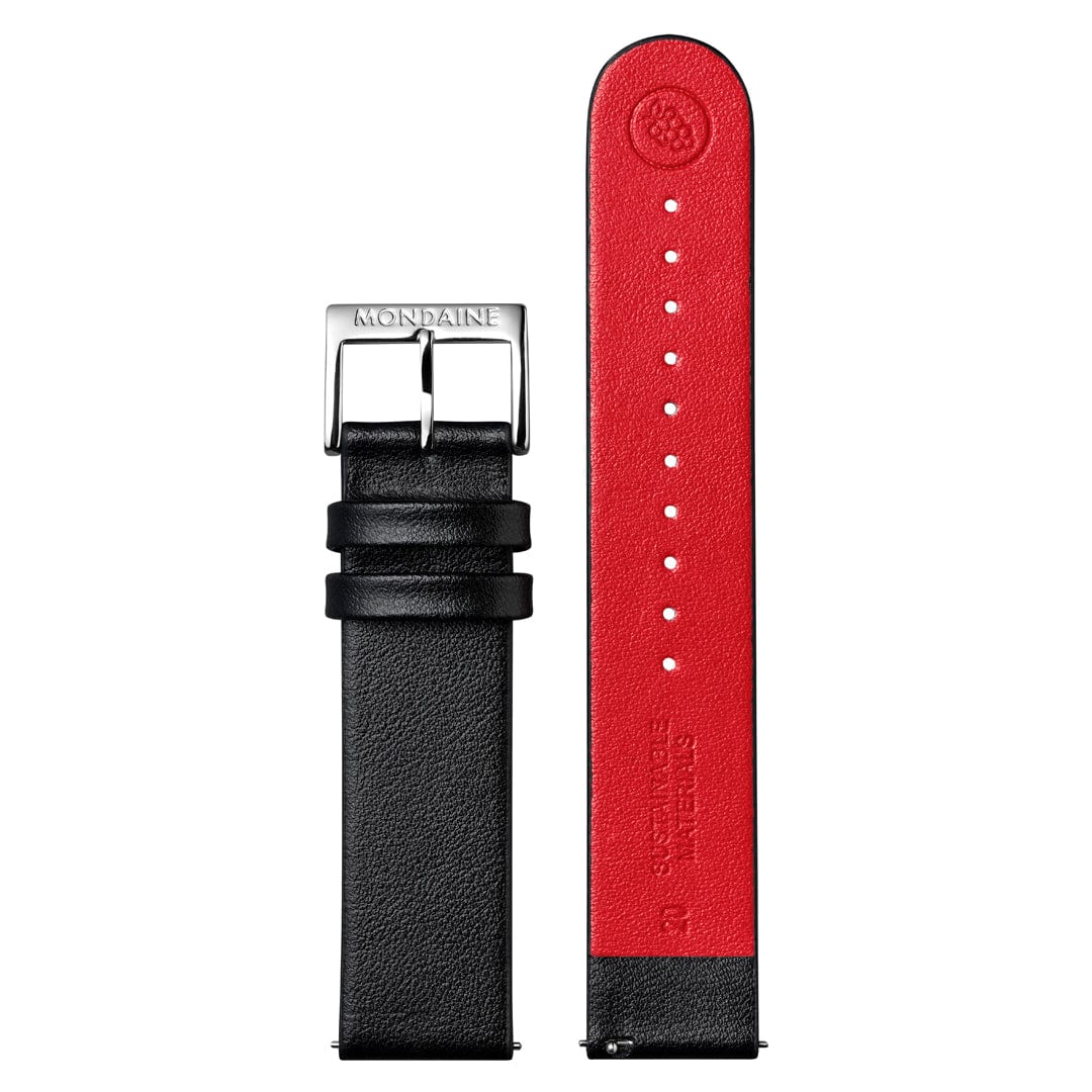 Cushion Automatic, 39mm, Black Vegan Leather - Image 9